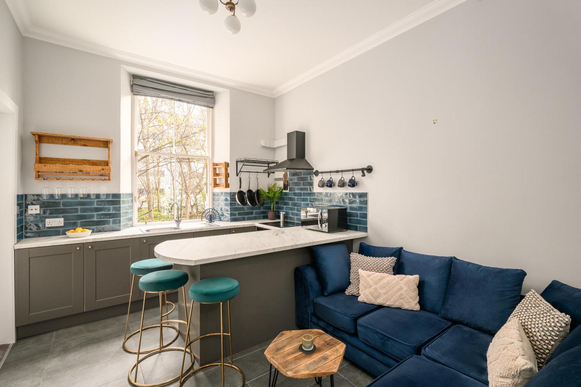 Apartamento Vibrant Leith Flat Edimburgo Exterior foto